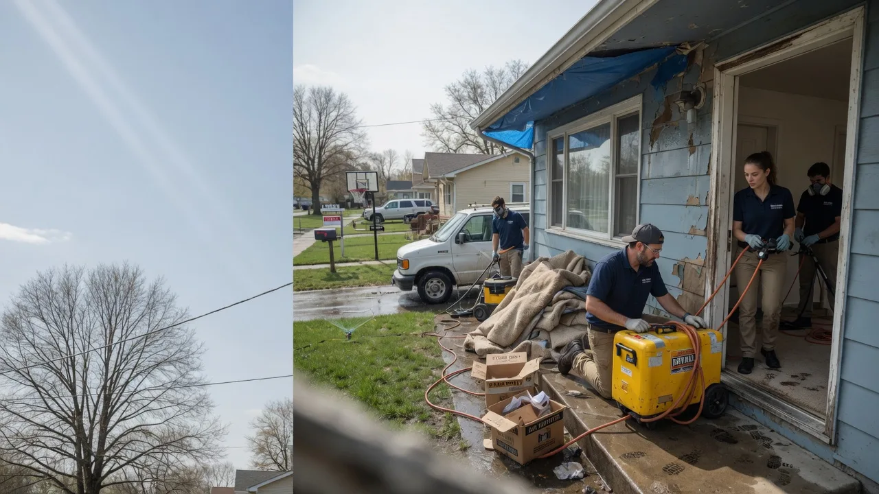 Basement Flood Cleanup in Moira, NY near me